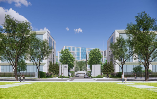 大兴狼垡国际科创中心内景